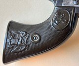Colt grips original 1st gen. Eagle grips Guta Percha w/screw from 1883 Colt 45 cal. - 9 of 13