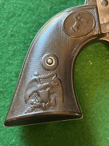 Colt grips original 1st gen. Eagle grips Guta Percha w/screw from 1883 Colt 45 cal. - 12 of 13