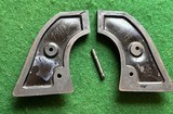 Colt grips original 1st gen. Eagle grips Guta Percha w/screw from 1883 Colt 45 cal. - 2 of 13