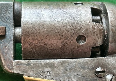 Colt Model 1848 Baby Dragoon Revolver 31 cal. all matching - Image 10 of 15
