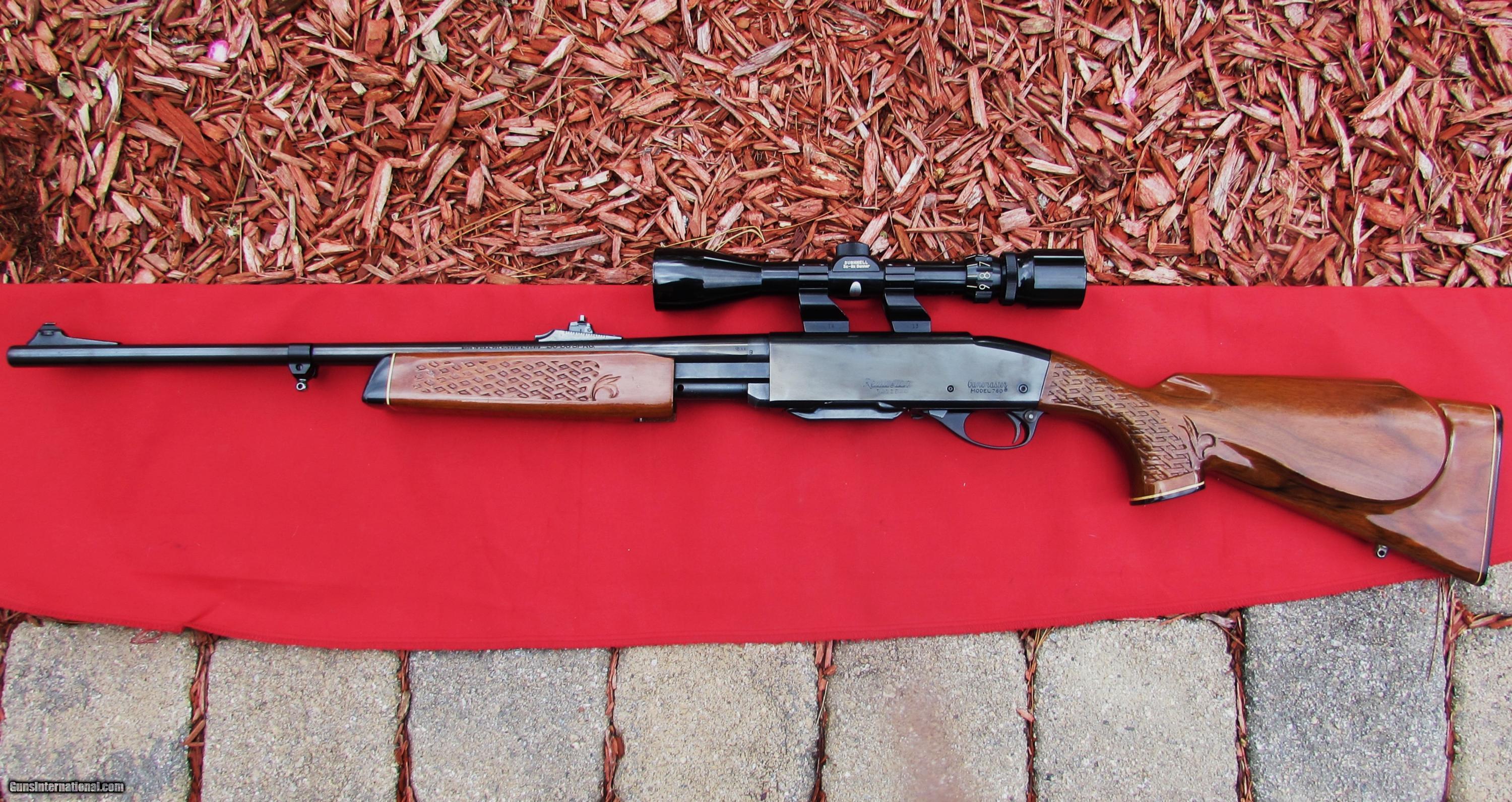 Remington 7600 BDL Deluxe In 30 06 W/Scope.