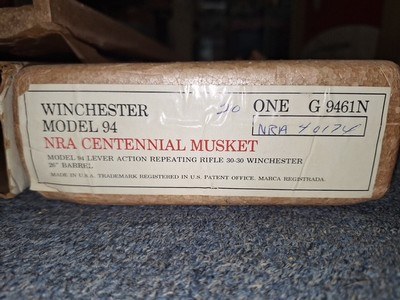 Winchester 1894 NRA Centennial Set-Rifle & Musket - Image 3 of 6