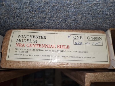 Winchester 1894 NRA Centennial Set-Rifle & Musket - Image 6 of 6