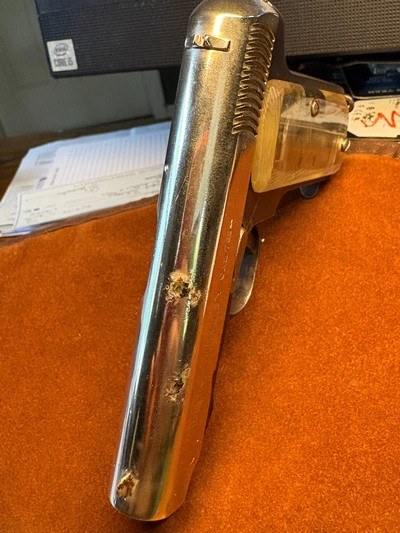 Ruby Pistol 7.65mm cal with - Image 3 of 8