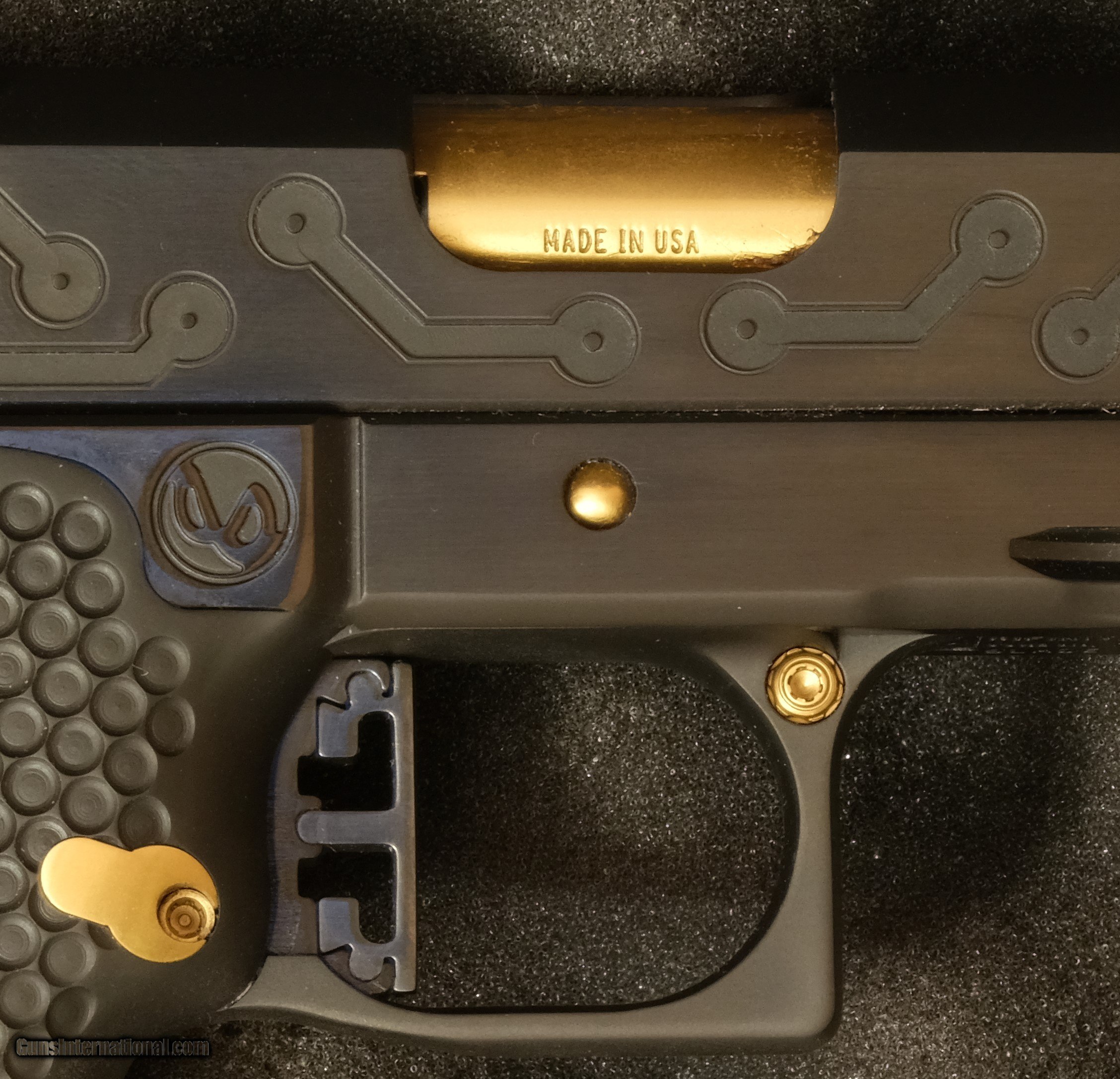 Infinity SVI pistol. 40 S&W. 5.4 inch Pistol. IPSC and USPSA Legal