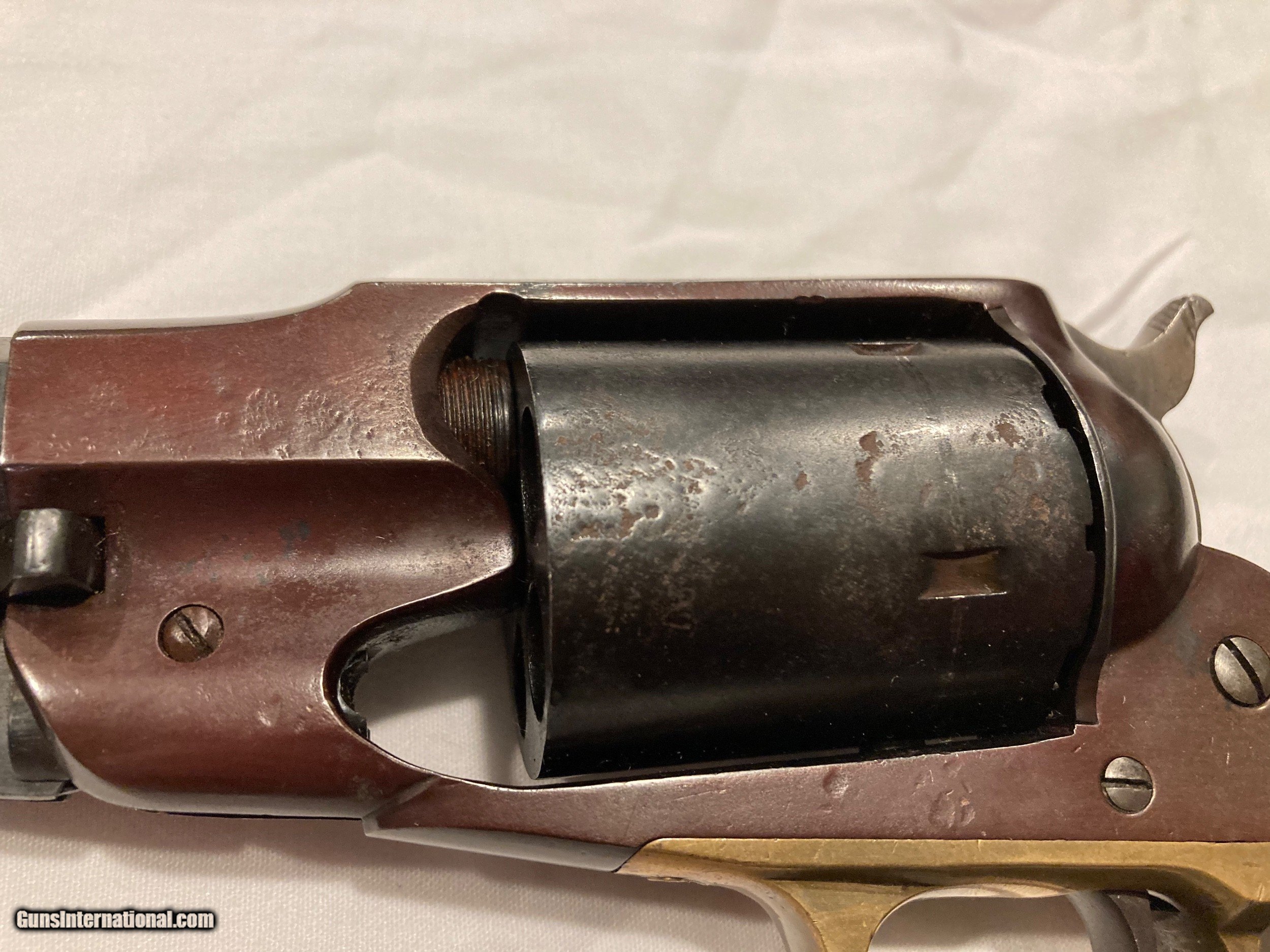 Remington 1858 Conversion Revolver, .46 RF, Original