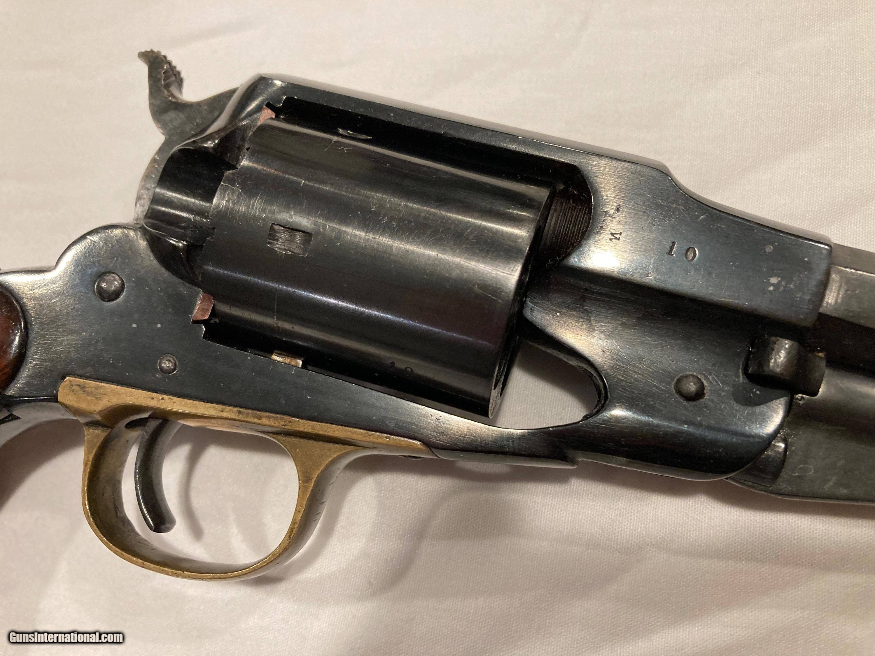 Remington 1858 Conversion Revolver, .46 RF, Original