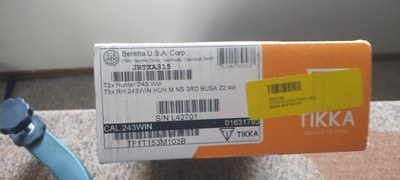 Tikka T3x Hunter .243 Win. - Image 3 of 15