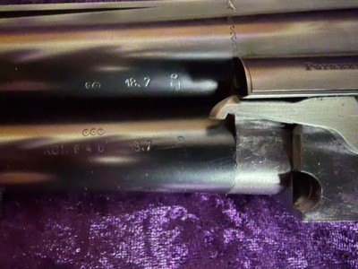 Perazzi 12ga 34” flat rib tramline fixed choke .24/.32 IM/F factory OEM barrels from MX2000/8 - Image 8 of 10