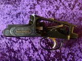 12ga Perazzi MX2000/8 Receiver and engraving with flat spring trigger fires bottom first - Image 2 of 11
