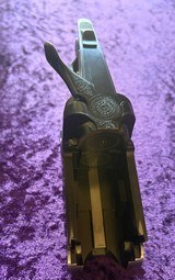 12ga Perazzi MX2000/8 Receiver and engraving with flat spring trigger fires bottom first - Image 3 of 11