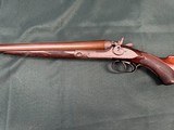 Parker 12 Gauge Hammer Gun. Quality A. Worlds Fair Display Gun. Parker Letter - 8 of 15