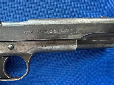Colt 1911 US Army 1918 2 magazines 1917 pouch 45 ACP - Image 5 of 15