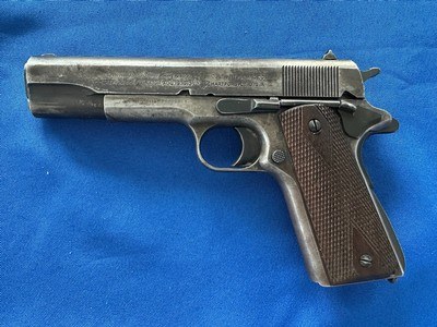 Colt 1911 US Army 1918 2 magazines 1917 pouch 45 ACP - Image 7 of 15