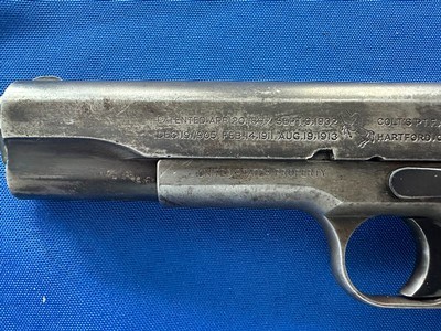Colt 1911 US Army 1918 2 magazines 1917 pouch 45 ACP - Image 8 of 15