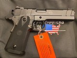 STI Hawk 5.0 9mm Brand New! DLC Black coating and Gold Emblems! Very Rare and Collectible do it all gun IDPA Legal 5 inch bushing and USPSA - 2 of 10
