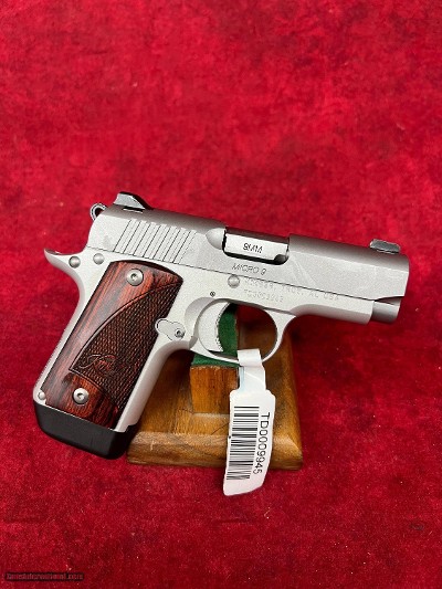 Kimber Micro 9 Stainless Rosewood 9mm 3.15" Barrel (33158) 3300158