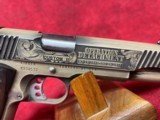 KIMBER CUSTOM II 45 ACP IWO JIMA COMMEMORATIVE UNCOMMON VALOR LIMITED EDTION - 2 of 8