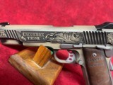 KIMBER CUSTOM II 45 ACP IWO JIMA COMMEMORATIVE UNCOMMON VALOR LIMITED EDTION - 5 of 8
