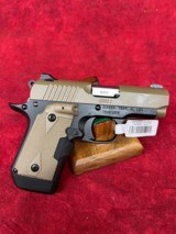 Kimber Micro 9 Desert Tan 9mm w/ Crimson Trace LaserGrip (33168)