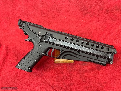 Kel-Tec P50 5.7x28mm 50+1 9.60" Black Threaded Barrel, Black Picatinny Rail Receiver, Black Synthetic Black Polymer Grips (P50BLK)