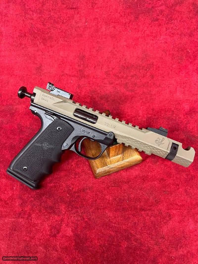 Volquartsen Black Mamba FDE 22LR 4.5" Barrel (810162019266)
