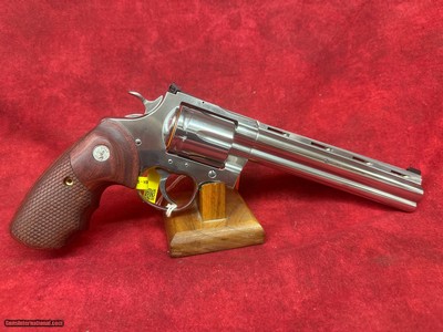 Colt Anaconda Snake Skin Wood Grips TALO Edition 8" 44 Mag (ANACANDA-SP8WBB-TLS)