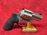 Ruger Super Redhawk Alaskan Small Frame 480 Ruger 6rd 2.50" Satin Stainless Steel, Black Hogue Finger Groove Monogrip,  Exposed Hammer (5302&