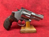 Smith & Wesson 629 Deluxe N-Frame 44 S&W Spl/44 Rem Mag 6 Shot 3" Satin Stainless Steel Barrel, Finger Grooved Custom Wood Grip, Exposed Hammer &