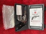 Ruger SP101 .327 Federal 6-shot. Satin stainless finish. Made around 2008. BARREL LENGTH: 3". Comes with case (5759) and documents. - 6 of 6