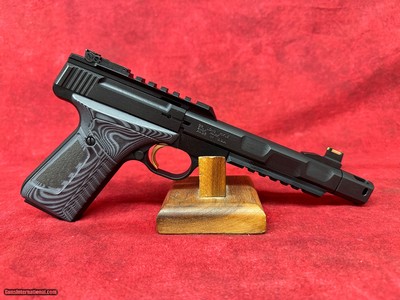 Browning Buck Mark Contour Pro 22 LR 10+1 5.90" Matte Black Threaded w/Compensator Barrel
(051597490)
