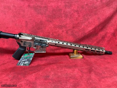 BLACK RAIN TRUMP FX CUSTOM | SILVER 5.56 16" (BRO-24111203-S)