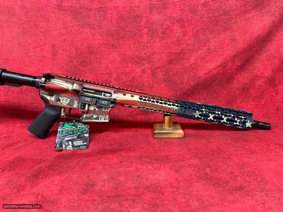 BLACK RAIN TRUMP FX CUSTOM | PATRIOT 5.56 16" 