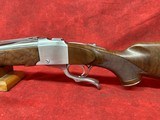 Ruger No. 1 - K1S Sporter - 35 Whelen - 22" Barrel - Stainless - High Grade Walnut - Lipsey's Exclusive (21347) - 8 of 10