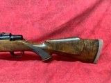 Weatherby Vanguard Sporter 257 Wtby Mag 3+1 24" Blued Barrel, Drilled & Tapped Steel Receiver, Grade A Turkish Walnut Monte Carlo Stock - 6 of 9