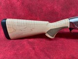 Browning Maxus II Ultimate Maple 12ga 3" 26" Satin Nickel Plated w/Scroll Engraving Aluminum Receiver, Gloss AAAA Maple Wood Stock (0117 - 2 of 10