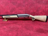 Browning Maxus II Ultimate Maple 12ga 3" 26" Satin Nickel Plated w/Scroll Engraving Aluminum Receiver, Gloss AAAA Maple Wood Stock (0117 - 6 of 10