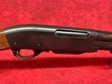 Remington 7600 BDL 243 Win 22" blued barrel with Fleur-de-lis checkered Walnut Stock and Forearm - 4 of 20