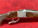 RUGER NO.1 SPORTER 300 PRC 24" STAINLESS WALNUT LIPSEYS EXCLUSIVE (21346) - 3 of 14