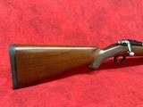 Ruger 77/17 17 WSM  20" Threaded Barrel, American Walnut Stock (07222) - 2 of 10