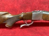 RUGER NO. 1 K1B SPORTER 6.5 PRC 24" STAINLESS STEEL BARREL LIPSEY"S EXCLUSIVE (21344)  - 4 of 12