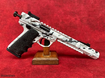 Volquartsen Black Mamba 22 lr 6" Arctic Camo (810162018399)