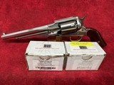 Cimarron 1858 Remington Army .44 Cal. Black Powder Percussion 7 1/2" SS comes with two Buffalo Arms Cartridge Conversion Cylinders in 45 ACP and - 8 of 8