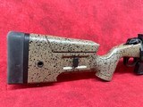 Bergara B-14 HMR 7mm PRC 5+1, 24" Black Cerakote Threaded Barrel Black/Brown Speckled Adj HMR Mini-Chassis Synthetic Stock (B14LM3713) - 2 of 10