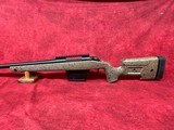 Bergara B-14 HMR 7mm PRC 5+1, 24" Black Cerakote Threaded Barrel Black/Brown Speckled Adj HMR Mini-Chassis Synthetic Stock (B14LM3713) - 7 of 10