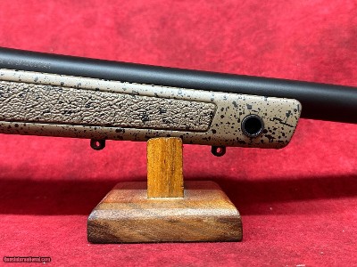Bergara B-14 HMR 7mm PRC 5+1, 24" Black Cerakote Threaded Barrel Black/Brown Speckled Adj HMR Mini-Chassis Synthetic Stock (B14LM3713) - Image 5 of 10