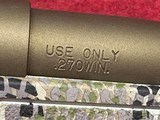 Weatherby Vanguard Badlands 270 Win 24" Burnt Bronze Cerakote #2 Threaded Barrel, Badlands Approach Camo Monte Carlo (VAP270NR4T) - 4 of 10