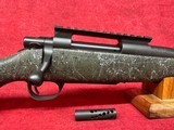 Howa M1500 Superlite 7mm-08 Rem. 20" threaded barrel with muzzle brake Green/Gray/Black Stock  (HCSL708GBG) - 3 of 12