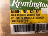 Remington 700 CDL SF Limited Edition 6.5 Creedmoor 22" Stainless Fluted Barrel (84034) - 11 of 11