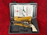 Ruger New Model Blackhawk .44 S&W Special, KNVB-444SPCL, stainless steel, 4 5/8" barrel, simulated ivory grips, flat top Talo Exclusive (0523 - 5 of 6